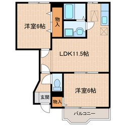 掛川駅 バス10分  成滝東下車：停歩6分 1階の物件間取画像